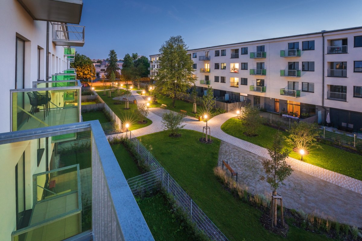 MS architekti proměnili bývalý domov mládeže v Ostravě na rezidenční bydlení