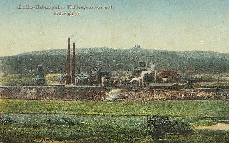Okolí jezera Medard, historická fotografie