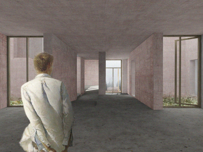 Vítěz 21. ročníku studentské soutěže Ještěd f Kleci, projekt Duševní lázně od Dity Petráňové