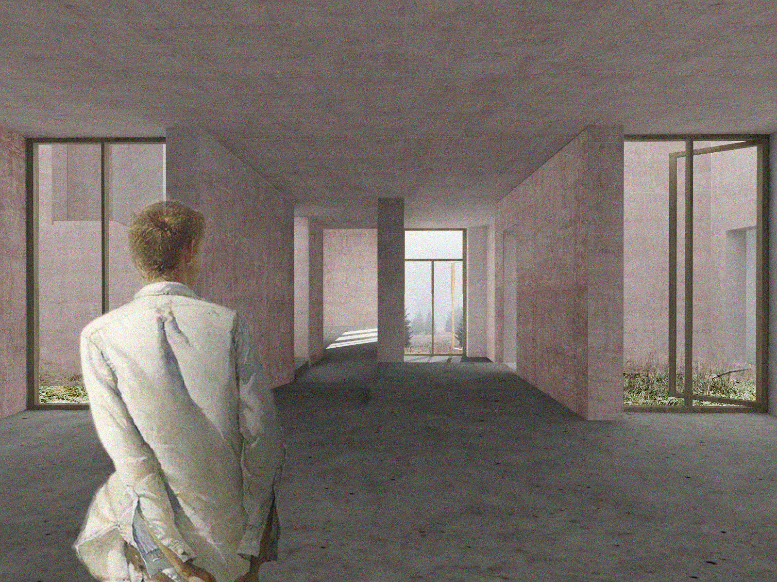 Vítěz 21. ročníku studentské soutěže Ještěd f Kleci, projekt Duševní lázně od Dity Petráňové