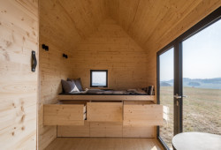 Mobilní domek Mobile Hut, ARTIKUL architekti.