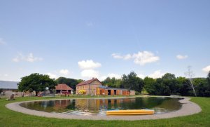 PROKŠ PŘIKRYL ARCHITEKTI, Zázemí biotopu v Honěticích u Kroměříže – foto