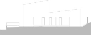 Jižní pohled, RD Stupava, Pokorný architekti, Foto
