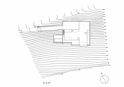 Vila v Beskydech, situace, TREF-Architekti