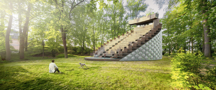 Otáčivé hlediště v Týně nad Vltavou, A8000