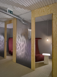 Kancelářské prostory a showroom developerské společnosti Satpo, Daniela Polubědovová