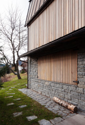 Přestavba chaty ve Svatém Petru, Znamení čtyř - architekti