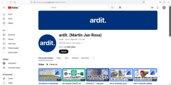 Nepřehlédněte! YouTube kanál ardit.cz, který naleznete na adrese: https://www.youtube.com/c/MartinJanRosa