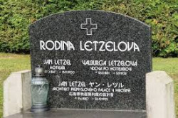 Hrob architekta Jana Letzela v Náchodě