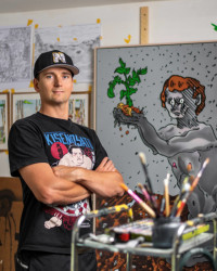 Masker reprezentuje spolu se ZEB ONE Českou republiku.