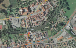 Progres Atelier, Vestavba Horšovský Týn, ortofotomapa