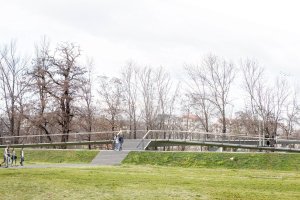3 místo soutěže na lávku Holešovice-Karlín, Lukáš Landa a Pavel Rak