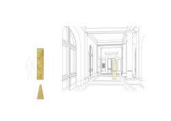 Návrh vstupního prostoru Rudolfina, vývoj.