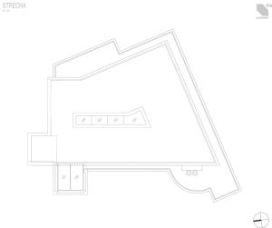 4a architekti, Vila Engel, střecha – foto
