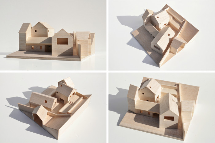 Rodinný dům v Jinonicích, Atelier 111 architekti, model