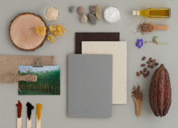 Suroviny pro výrobu přírodní podlahy Marmoleum Cocoa