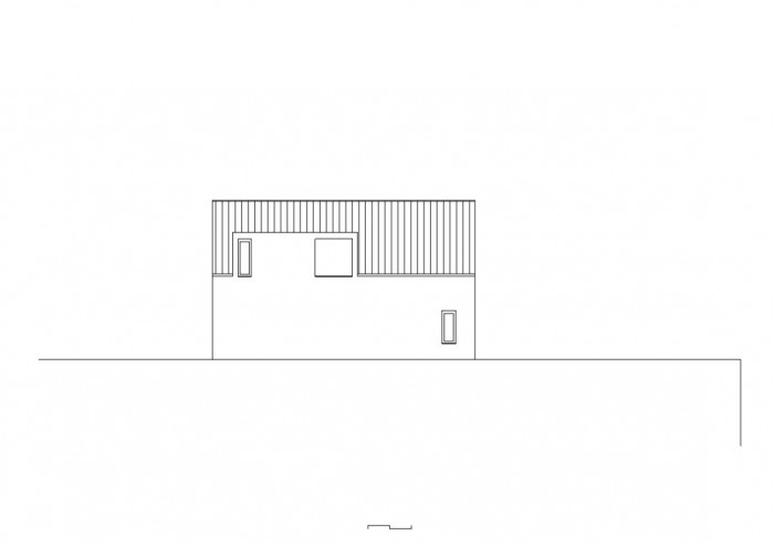 Dům pro babičku, západní pohled, NOT BAD