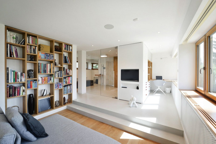 rekonstrukce vily Hanspaulka - obytný prostor, Veronika Pánková, foto