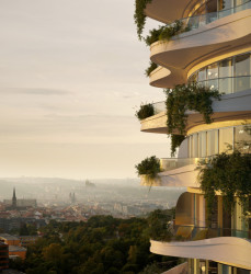 Eva Jiřičná představila aktualizovaný návrh Centra Nového Žižkova.