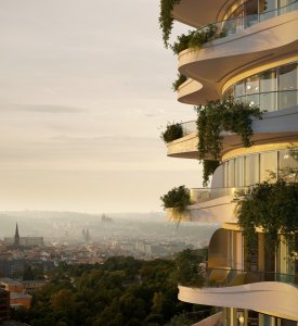 Eva Jiřičná představila aktualizovaný návrh Centra Nového Žižkova.