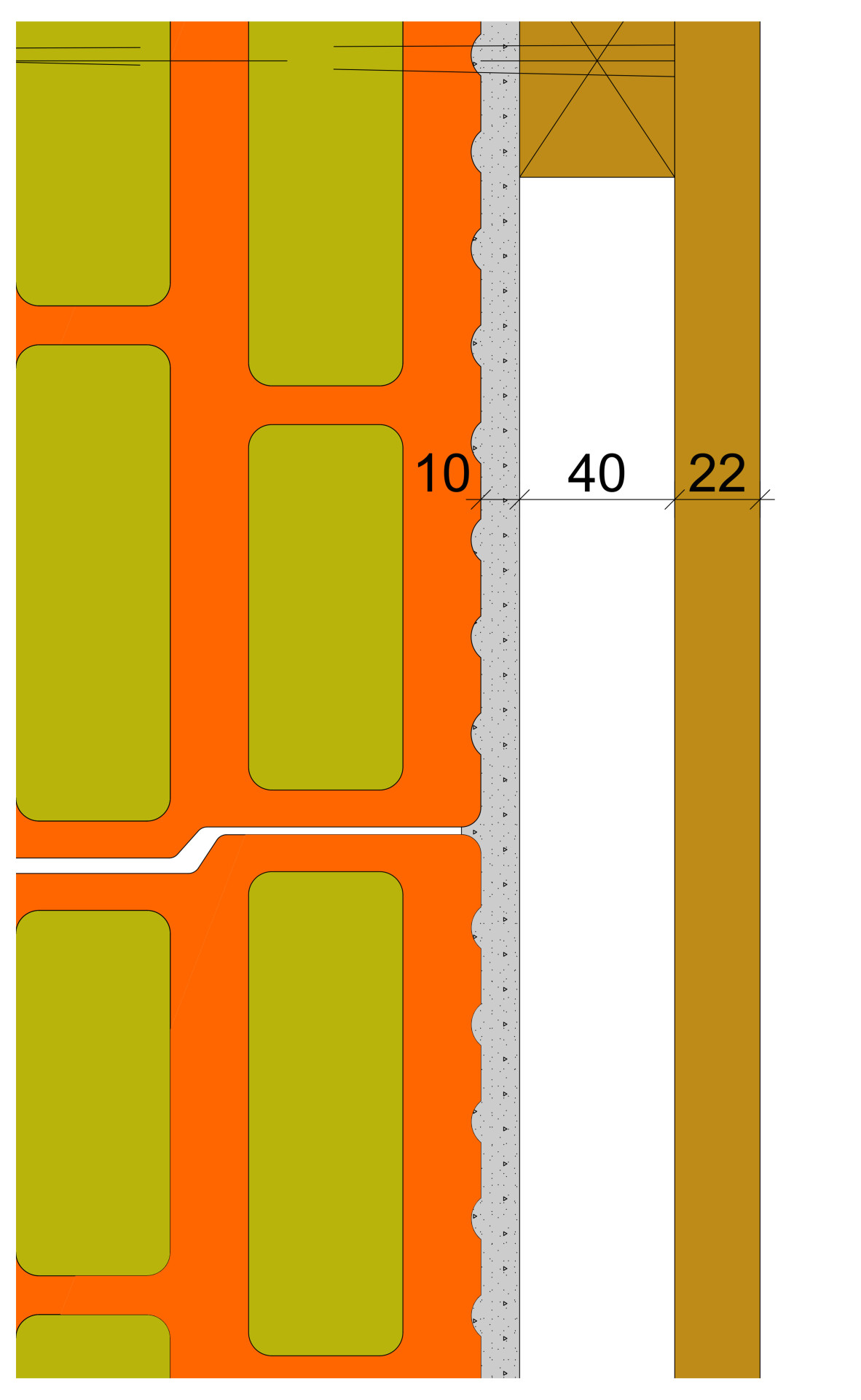 Fasáda 10 mm + T profi