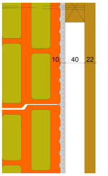 Fasáda 10 mm + T profi