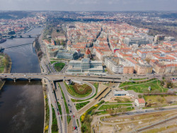 Řešené území pro Vltavskou filharmonii,