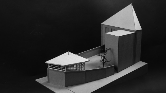 Altán městské knihovny ve Vamberku, Martin Kožnar, model