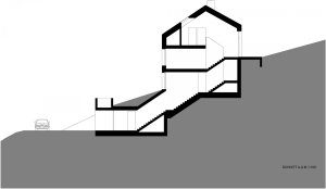 Dům 3B, Bottenwill, juri troy architects - řez