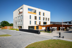 Pasivní administrativní dřevostavba BudexHUB