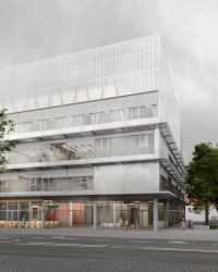 ZŠ Jana Vodňanského na Praze 7 (vizualizace)