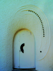 Vstup do vily Califfa v Santa Marinella