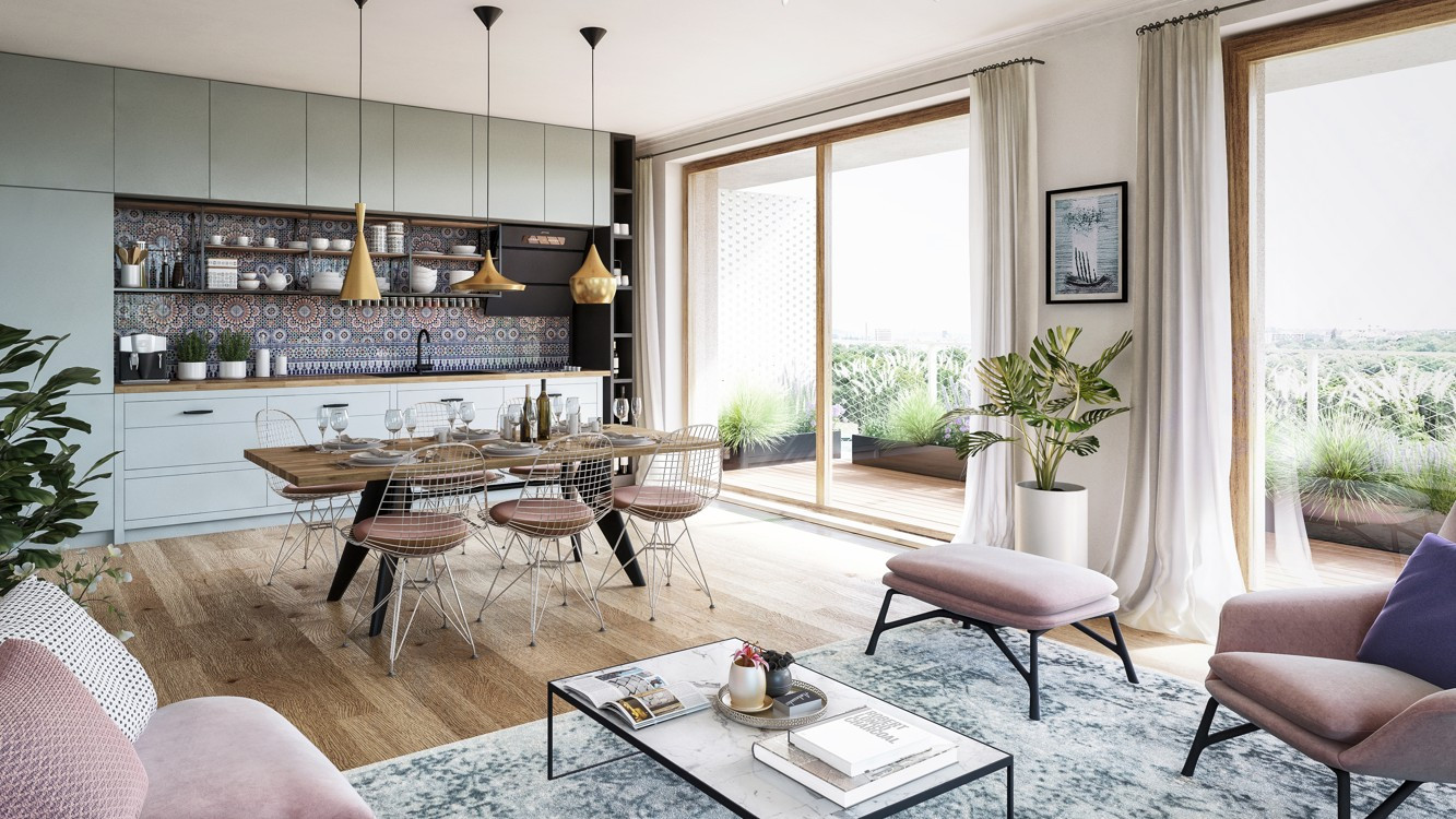 Papírna Bubeneč, vizualizace, Headhand