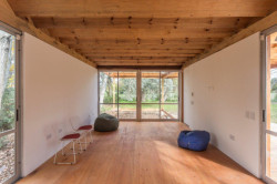 Modulární dřevostavba Casa de Madera, Estudio Borrachia