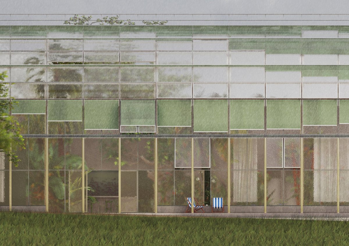 V kategorii Architektura se na prvním místě umístila Karolína Hausenblasová s návrhem Skleníku Na Brusnici