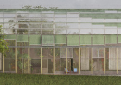 V kategorii Architektura se na prvním místě umístila Karolína Hausenblasová s návrhem Skleníku Na Brusnici