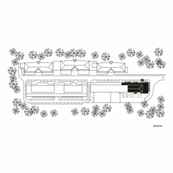 Administrativní sídlo firmy Jolly Joker, situace, Totalstudio