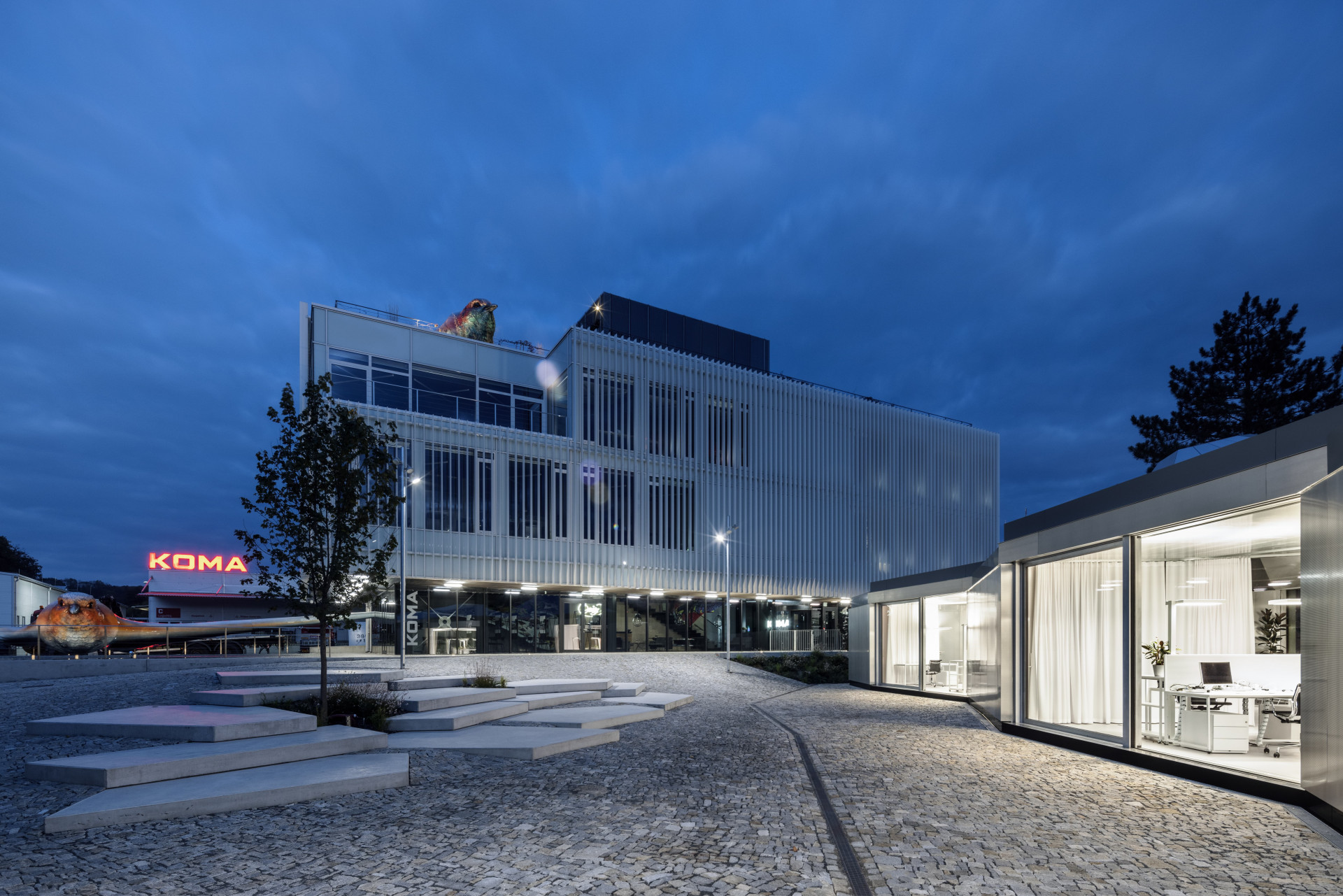 Centrum modulární architektury od ateliéru Chybík+Krištof Architects & Urban Designers