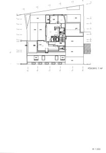 Polyfunkčná budova Konventná, Architekti A B.K.P.Š., půdorys