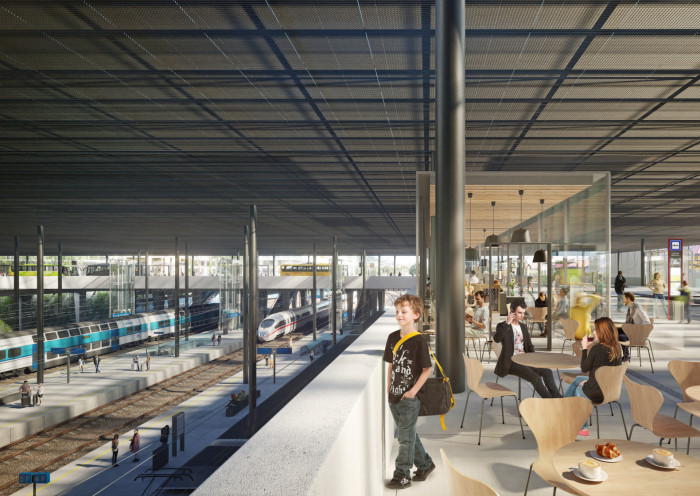 Terminál Smíchov, a69 - architekti, vizualizace