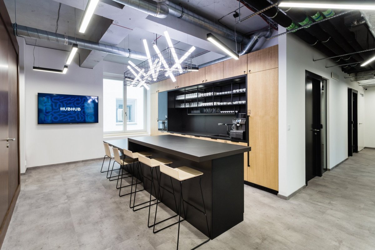 HUBHUB v Praze od studia Reaktor