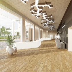 HoHo Vídeň, první výšková budova ze dřeva na světě - vizualizace