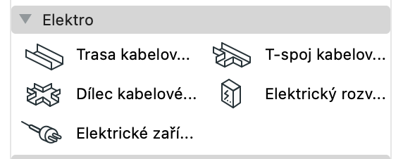 Nová paletka nástrojů pro silnoproudé elektroinstalace