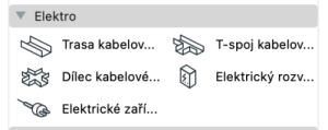Nová paletka nástrojů pro silnoproudé elektroinstalace