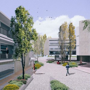 Studie bytových domů Sokolov, vizualizace, Petr Tuček, object-e