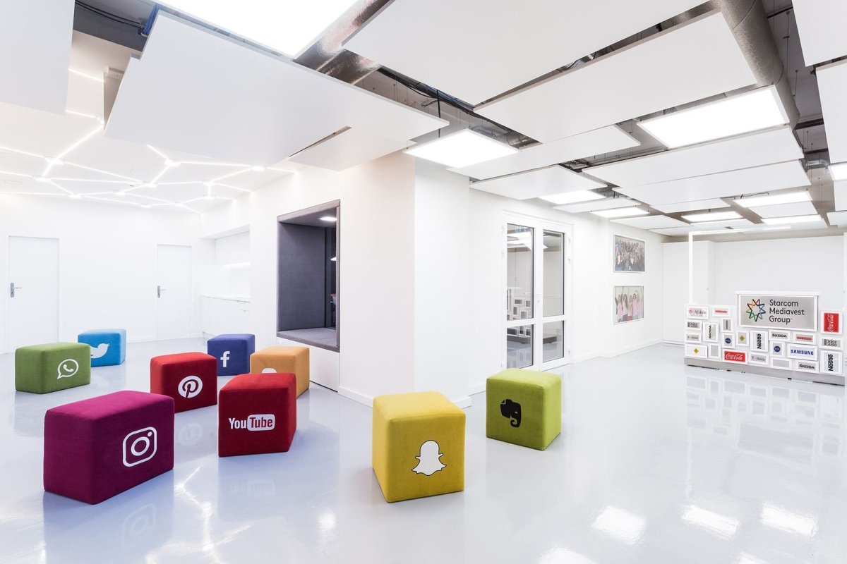 kanceláře Publicis One, Studio Reaktor, foto