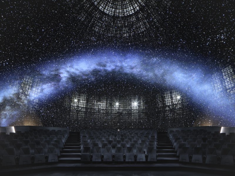 Pražské planetárium Planeum po rekonstrukci od ateliéru collcoll (Planetárium Planetum, collcoll)