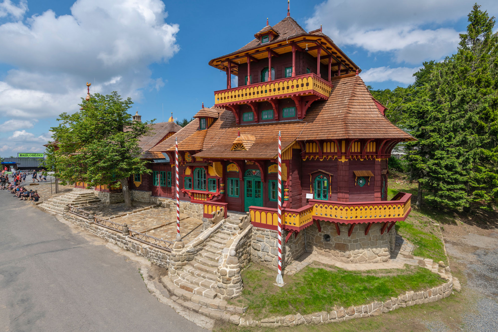 Libušín, Dušan Jurkovič - výsledný stav generální rekonstrukce pod taktovkou Masák & Partner.