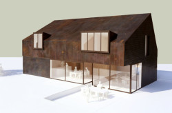 Vila v Utrechtu, model, EVA architecten