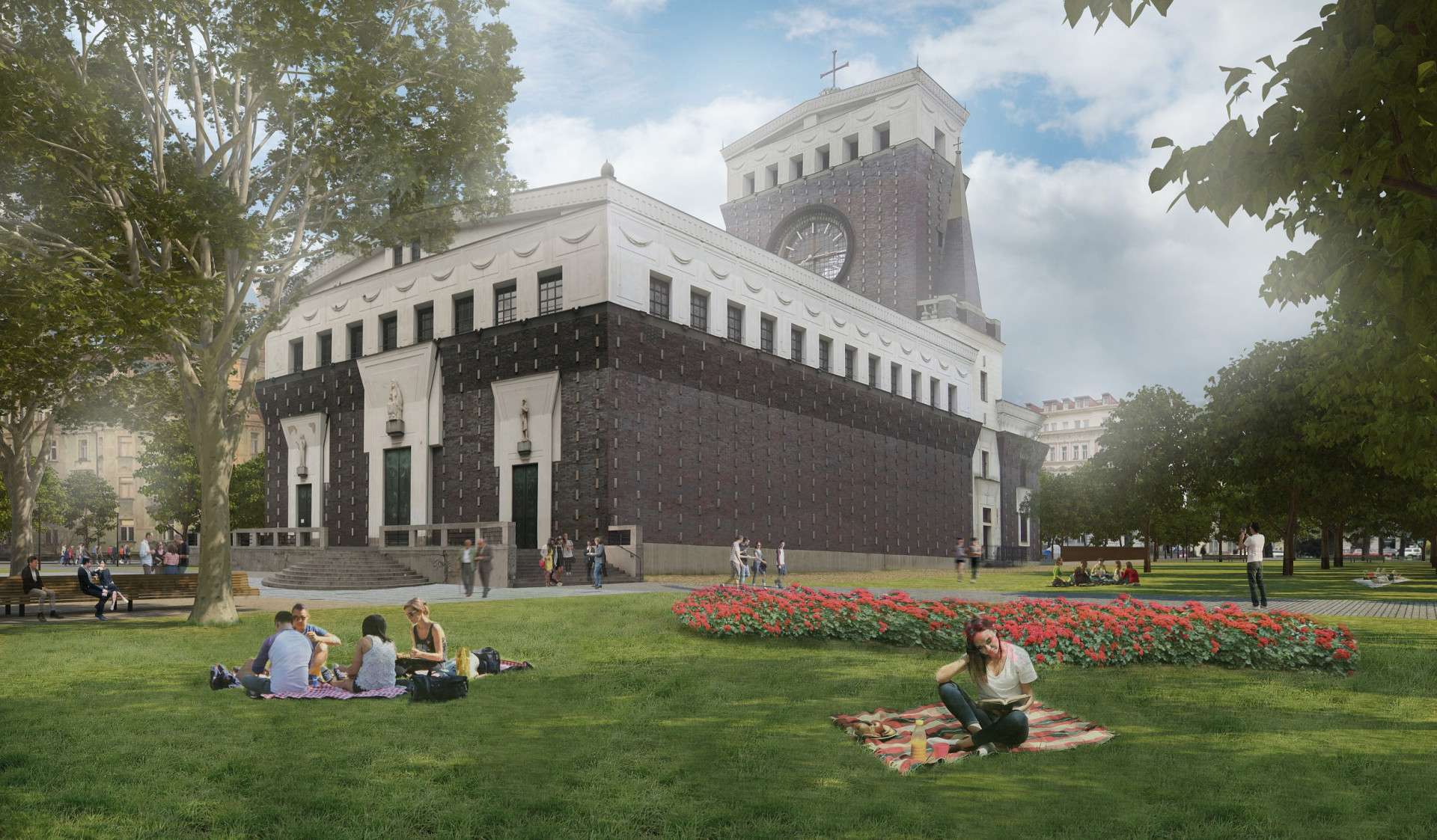 Revitalizace náměstí Jiřího z Poděbrad odstartuje do roku 2023